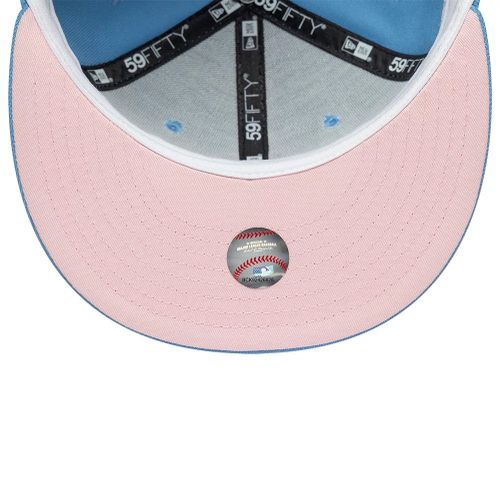 Casquette 59FIFTY Fitted Coeur New York Yankees MLB Bleu Pastel unisex - New Era Cap - Modalova