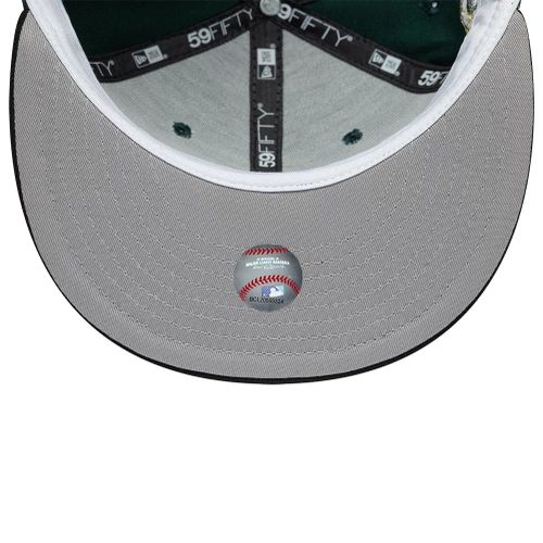 Casquette 59FIFTY Fitted Houston Astros MLB Cooperstown Vert foncé unisex - New Era Cap - Modalova