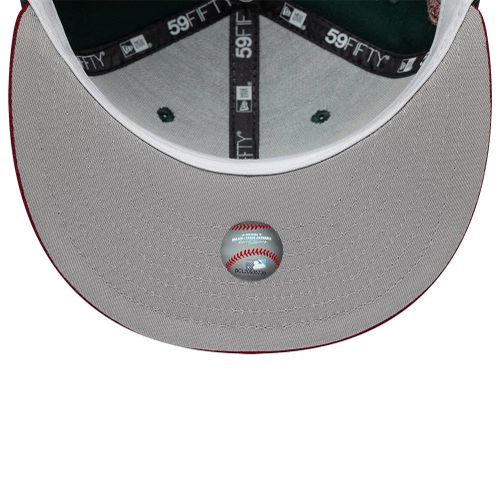 Casquette 59FIFTY Fitted Seattle Mariners MLB Cooperstown Vert foncé unisex - New Era Cap - Modalova