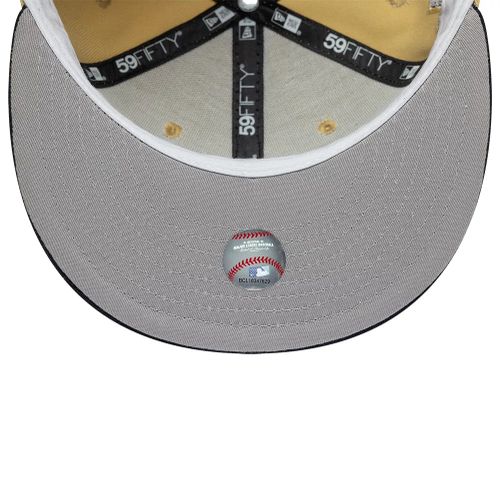 Casquette 59FIFTY Fitted Cleveland Indians MLB Vegas Gold Or unisex - New Era Cap - Modalova