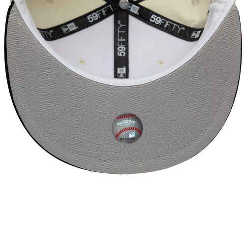 Casquette 59FIFTY Fitted Seattle Mariners MLB Cooperstown Blanc unisex - New Era Cap - Modalova