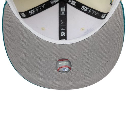 Casquette 59FIFTY Fitted Seattle Mariners MLB Cooperstown Blanc unisex - New Era Cap - Modalova
