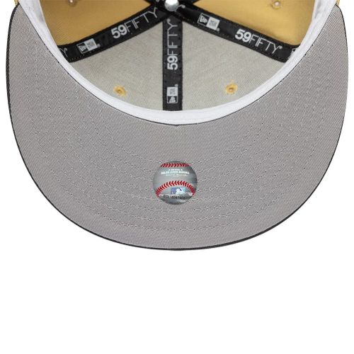 Casquette 59FIFTY Fitted Houston Astros MLB Vegas Gold Or unisex - New Era Cap - Modalova