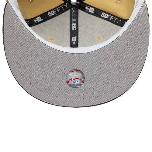Casquette 59FIFTY Fitted Houston Astros MLB Vegas Gold Or unisex - New Era Cap - Modalova