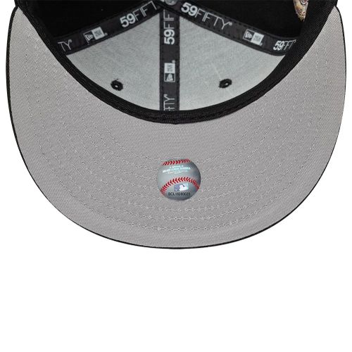 Casquette 59FIFTY Fitted Houston Astros MLB Cooperstown Noir unisex - New Era Cap - Modalova