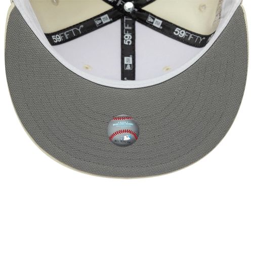 Casquette 59FIFTY Fitted Houston Astros MLB Cooperstown Blanc unisex - New Era Cap - Modalova