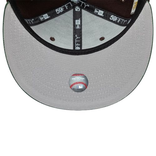Casquette 59FIFTY Fitted Houston Astros MLB Cooperstown Marron foncé unisex - New Era Cap - Modalova