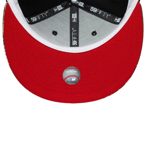 Casquette 59FIFTY Fitted Houston Astros MLB Cooperstown Noir unisex - New Era Cap - Modalova