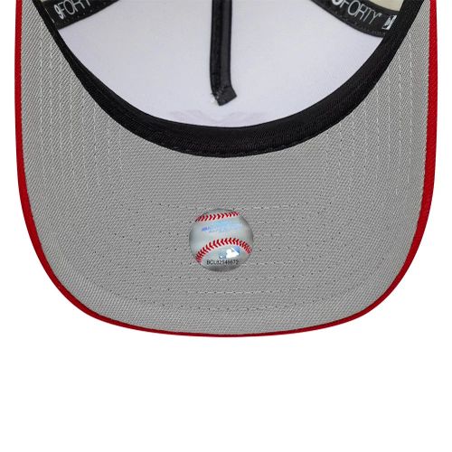 Casquette 9FORTY A-Frame New York Yankees MLB Chrome Scarlet Crème unisex - New Era Cap - Modalova