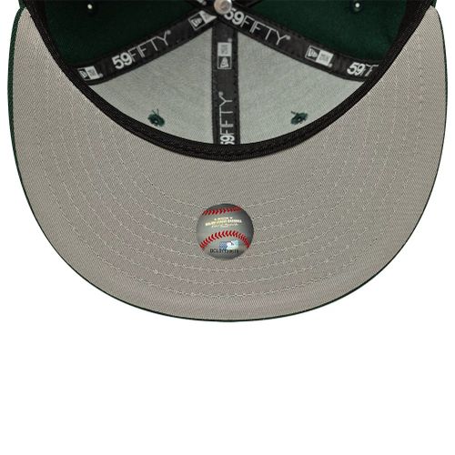 Casquette 59FIFTY Fitted New York Yankees MLB Vert Foncé unisex - New Era Cap - Modalova