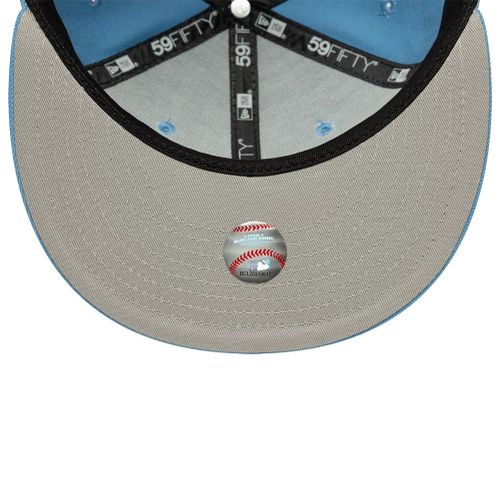 Casquette 59FIFTY Fitted New York Yankees MLB Bleu Pastel unisex - New Era Cap - Modalova
