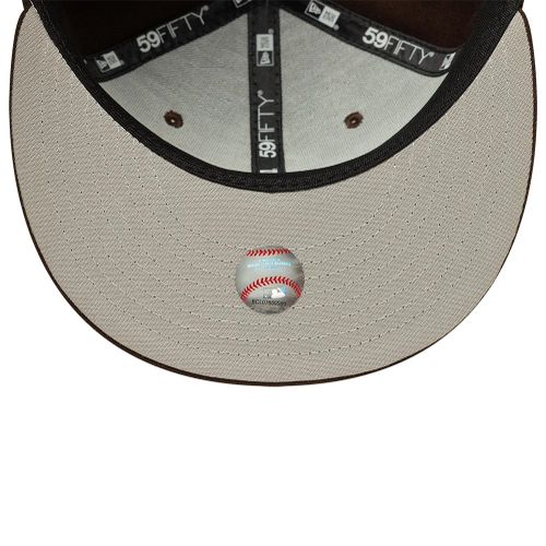 Casquette 59FIFTY Fitted Chicago White Sox MLB Marron Foncé unisex - New Era Cap - Modalova