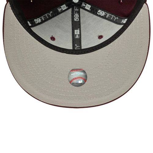 Casquette 59FIFTY Fitted New York Yankees MLB Violet Foncé unisex - New Era Cap - Modalova