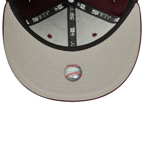 Casquette 59FIFTY Fitted New York Yankees MLB Violet Foncé unisex - New Era Cap - Modalova