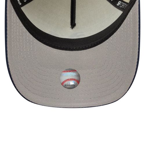 Casquette 9FORTY A-Frame Adjustable Athletics MLB Chrome Blue Contrast unisex - New Era Cap - Modalova