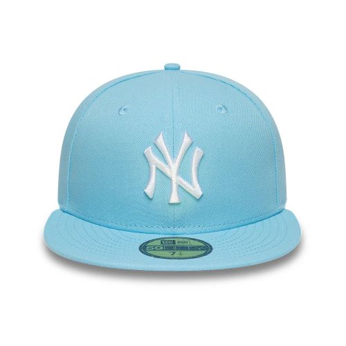 Casquette 59FIFTY Fitted New York Yankees MLB Bleu Pastel unisex - New Era Cap - Modalova