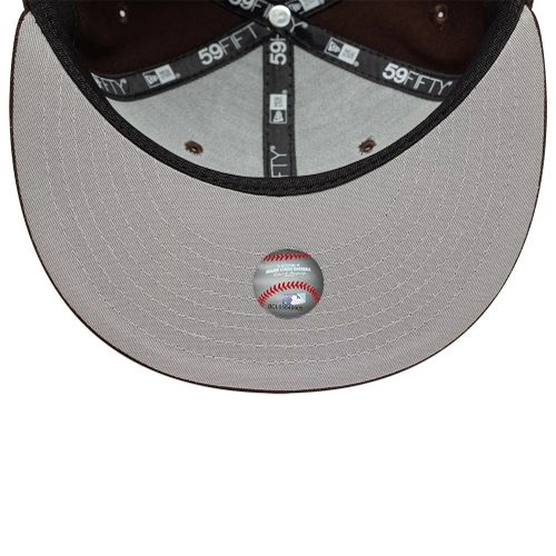 Casquette 59FIFTY Fitted Detroit Tigers MLB Marron foncé unisex - New Era Cap - Modalova