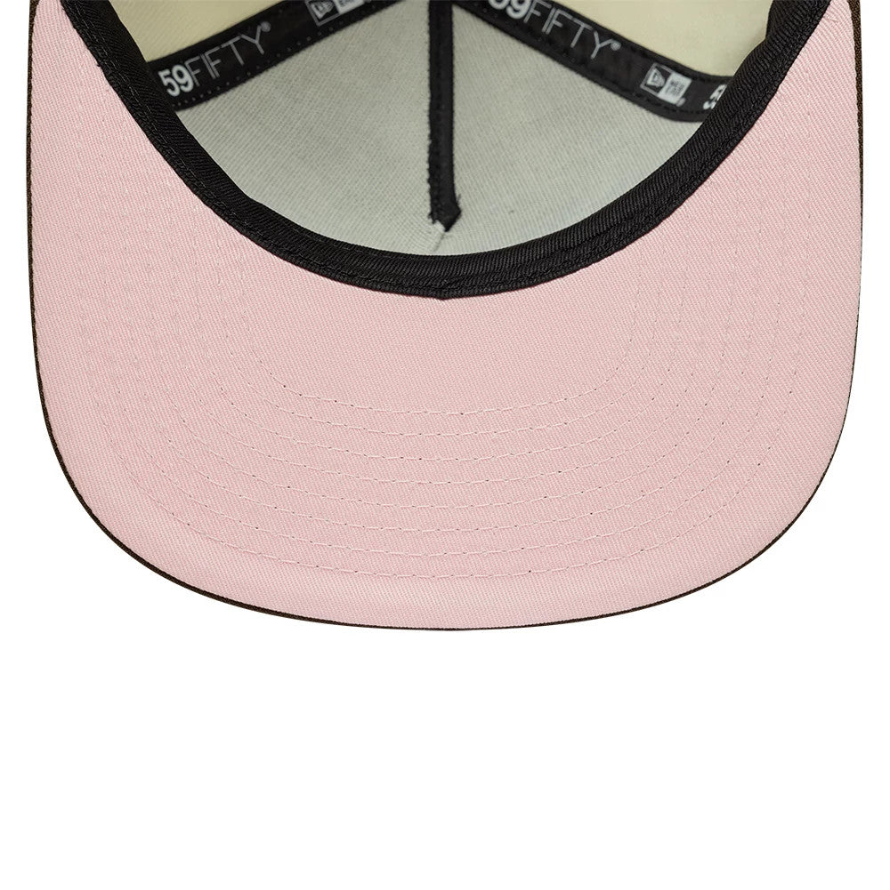 Casquette 59FIFTY A-Frame Fitted New Era Crème unisex - New Era Cap - Modalova