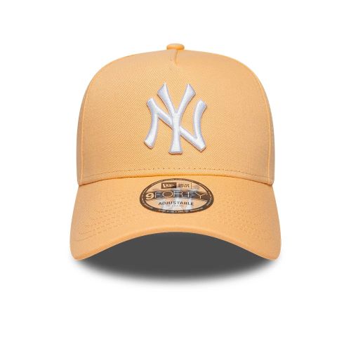 Casquette 9FORTY A-Frame Ajustable New York Yankees MLB Orange Pastel unisex - New Era Cap - Modalova