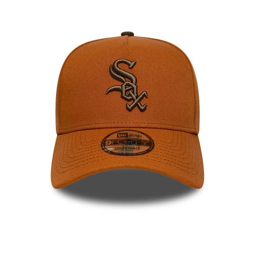 Casquette 9FORTY A-Frame Ajustable Chicago White Sox MLB Marron unisex - New Era Cap - Modalova
