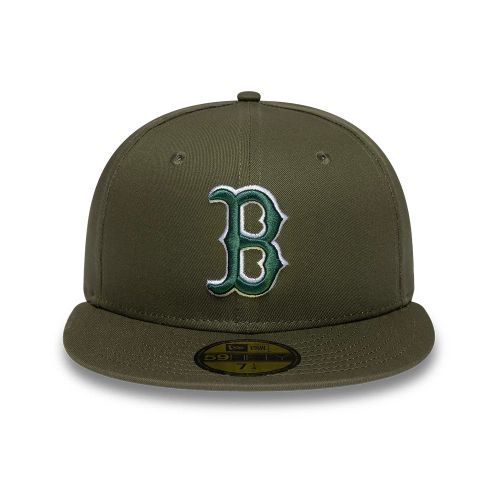 Casquette 59FIFTY Fitted Boston Red Sox MLB Vert Foncé unisex - New Era Cap - Modalova