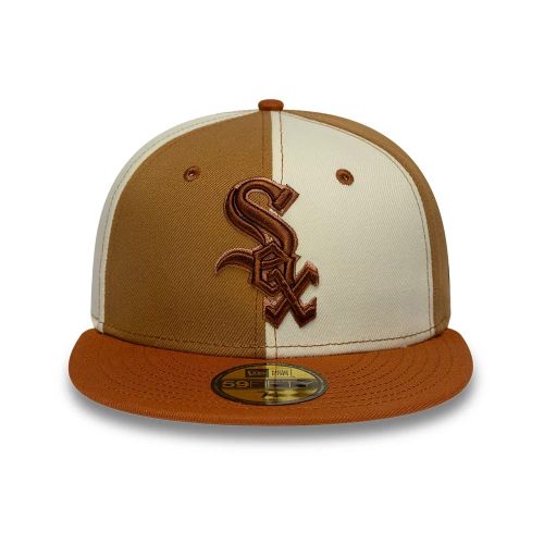 Casquette 59FIFTY Fitted Chicago White Sox MLB Contrast Blanc unisex - New Era Cap - Modalova
