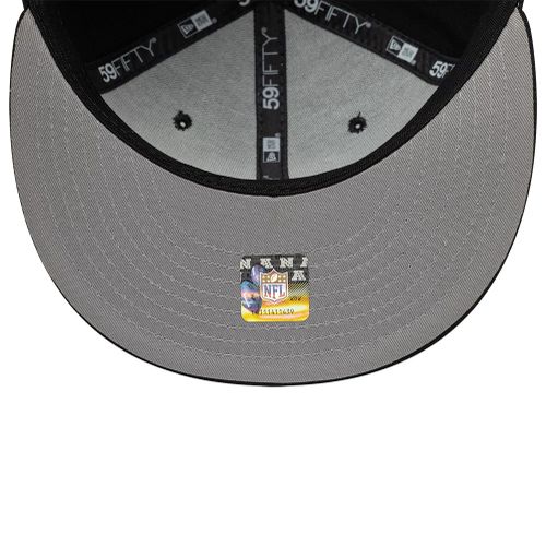 Casquette 59FIFTY Fitted Coeur Las Vegas Raiders NFL Noir unisex - New Era Cap - Modalova