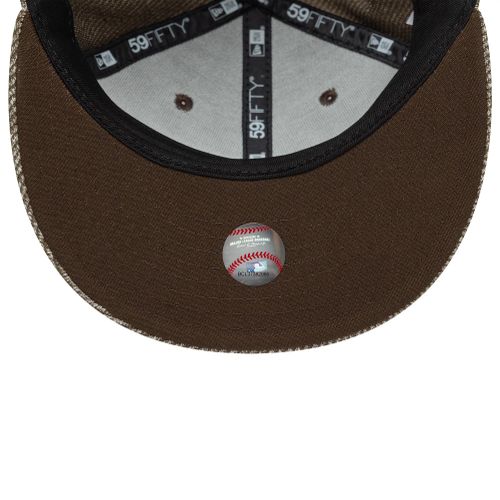 Casquette 59FIFTY Fitted New York Yankees MLB Heather Marron unisex - New Era Cap - Modalova