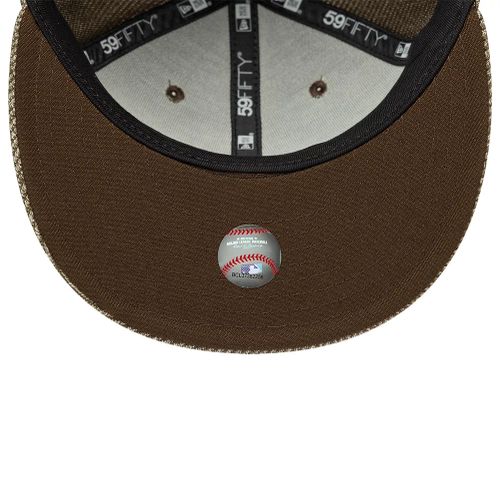 Casquette 59FIFTY Fitted Chicago White Sox MLB Heather Marron unisex - New Era Cap - Modalova
