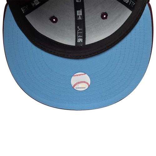 Casquette 59FIFTY Fitted New York Yankees MLB Floral Violet Foncé unisex - New Era Cap - Modalova