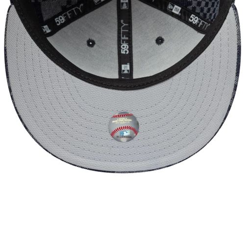 Casquette 59FIFTY Fitted New York Yankees MLB Denim Bleu unisex - New Era Cap - Modalova