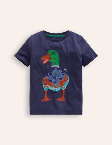 T-shirt animal à super surpiqûres Garçon - Boden - Modalova