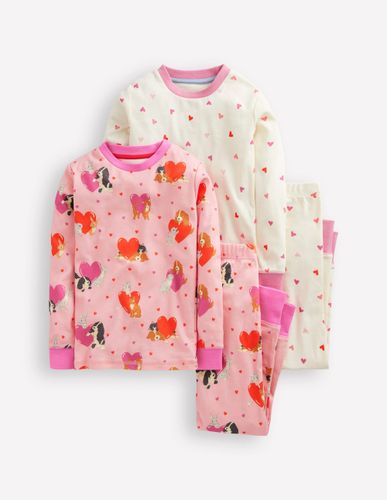 Pyjamas douillets-Saint-Valentin craie - Boden - Modalova