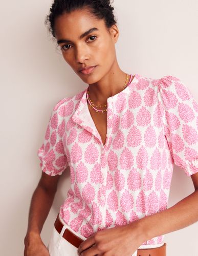 Chemise Dolly à manches bouffantes en jersey - Boden - Modalova