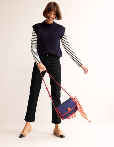 Jean slim taille mi-haute-Noir - Boden - Modalova