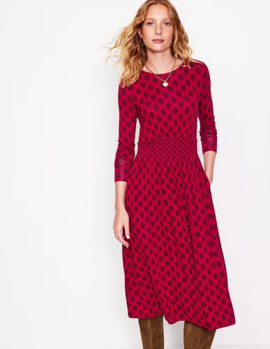 Robe Thea manches longues en jersey - Boden - Modalova