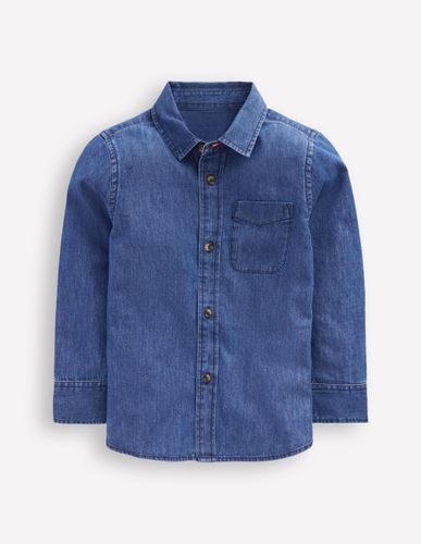 Chemise en jean-Denim vintage moyen (délavage moyen) - Boden - Modalova