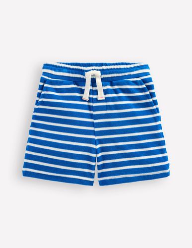 Short en éponge-Homard bleu et ivoire - Boden - Modalova