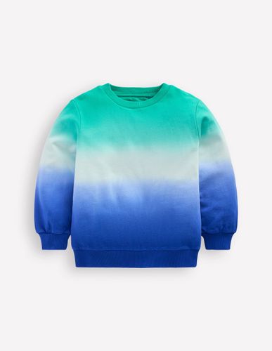Sweat tie and dye-Bleu vif/bleu aigue-marine - Boden - Modalova