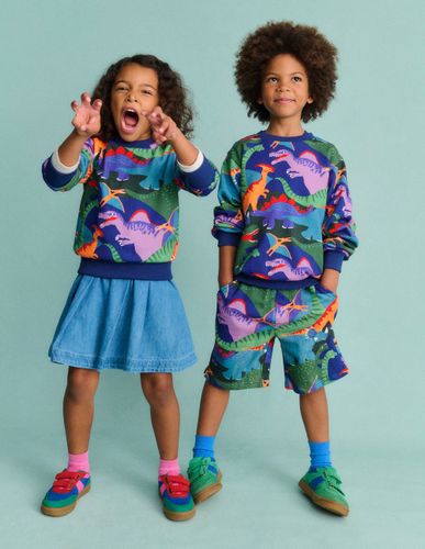Sweat imprimé-Camouflage dino multi - Boden - Modalova