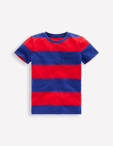 T-shirt manches courtes pour tous les jours- rockabilly/bleu orion - Boden - Modalova