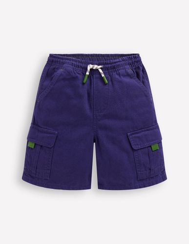 Short cargo pour tous les jours-Aristocratic Blue/ Ivory Stripe - Boden - Modalova
