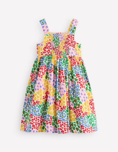 Robe Remy boutonnée-Léopard arc-en-ciel multi - Boden - Modalova