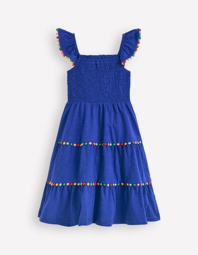 Robe tournoyante Addison à pompons-Black - Boden - Modalova