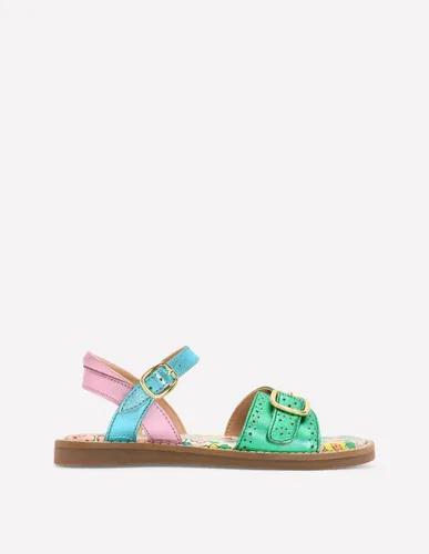 Sandales en cuir à boucles-Multi - Boden - Modalova