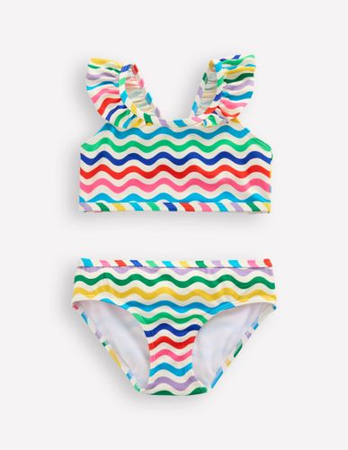 Bikini à bretelles volantées-Vague multi - Boden - Modalova