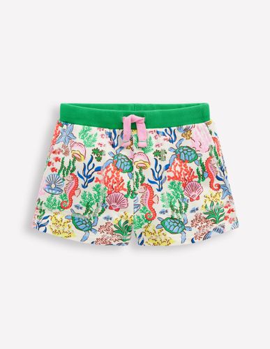 Short imprimé en jersey-Motif Coral Cove multi - Boden - Modalova