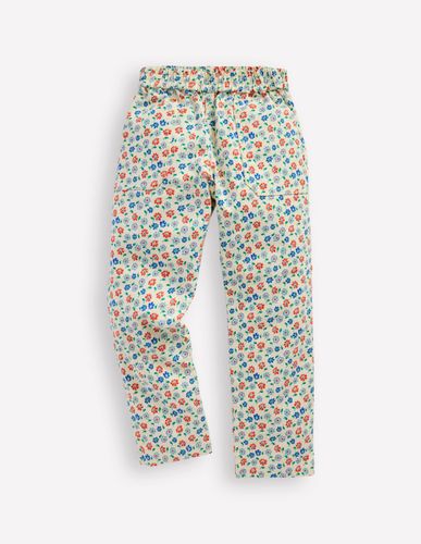 Pantalon à enfiler-Pâquerette vanille blanc vintage - Boden - Modalova