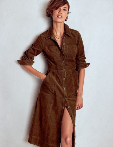 S Robe midi Amanda en velours côtelé en Taille Régulière/40 - Boden - Modalova