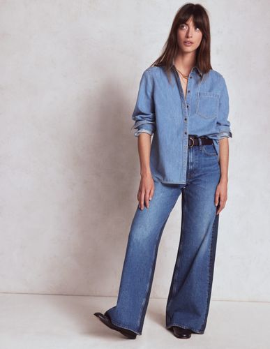 S Jean large taille haute-Méli en Taille Petite/26 - Boden - Modalova